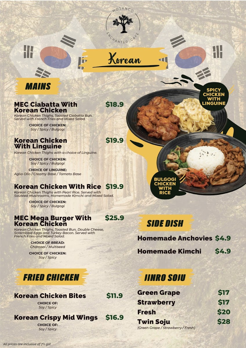 Menu Enchanted Cafe Rangoon Road-10