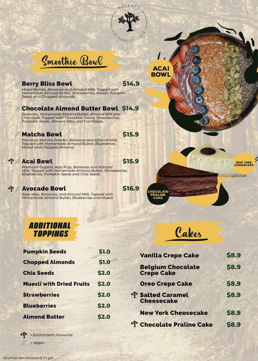 Menu Enchanted Cafe Rangoon Road-4