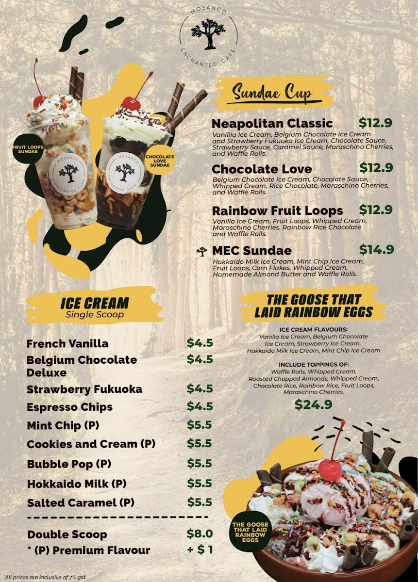 Menu Enchanted Cafe Rangoon Road-6