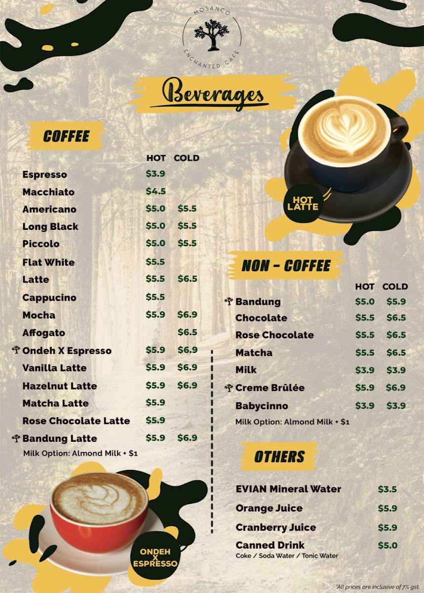 Menu Enchanted Cafe Rangoon Road-7