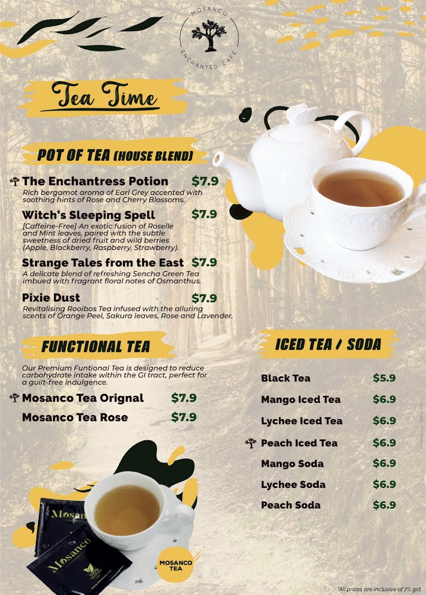 Menu Enchanted Cafe Rangoon Road-8