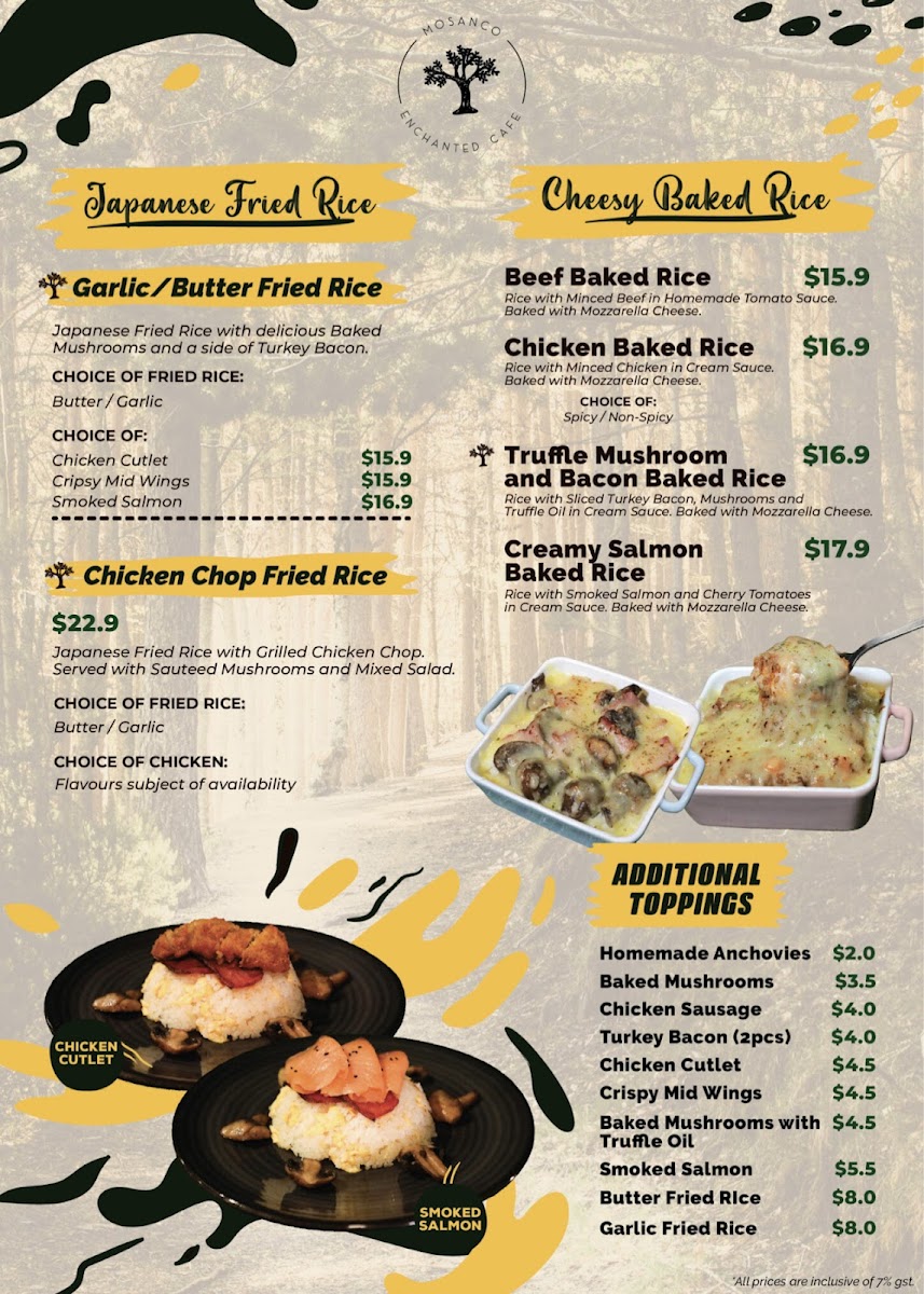 Menu Enchanted Cafe Rangoon Road-9